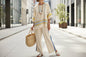 Women’s Beach Vacation Two Piece Set – Loose Summer Outfit FitiqueFit