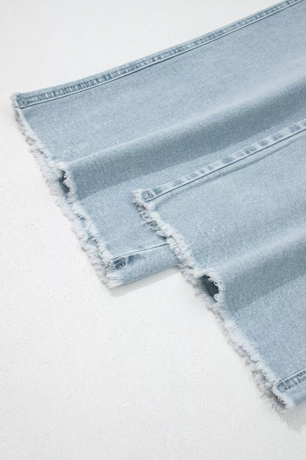 Light Wash Utility Pocket Straight Leg Jeans New Era Fashion LLc