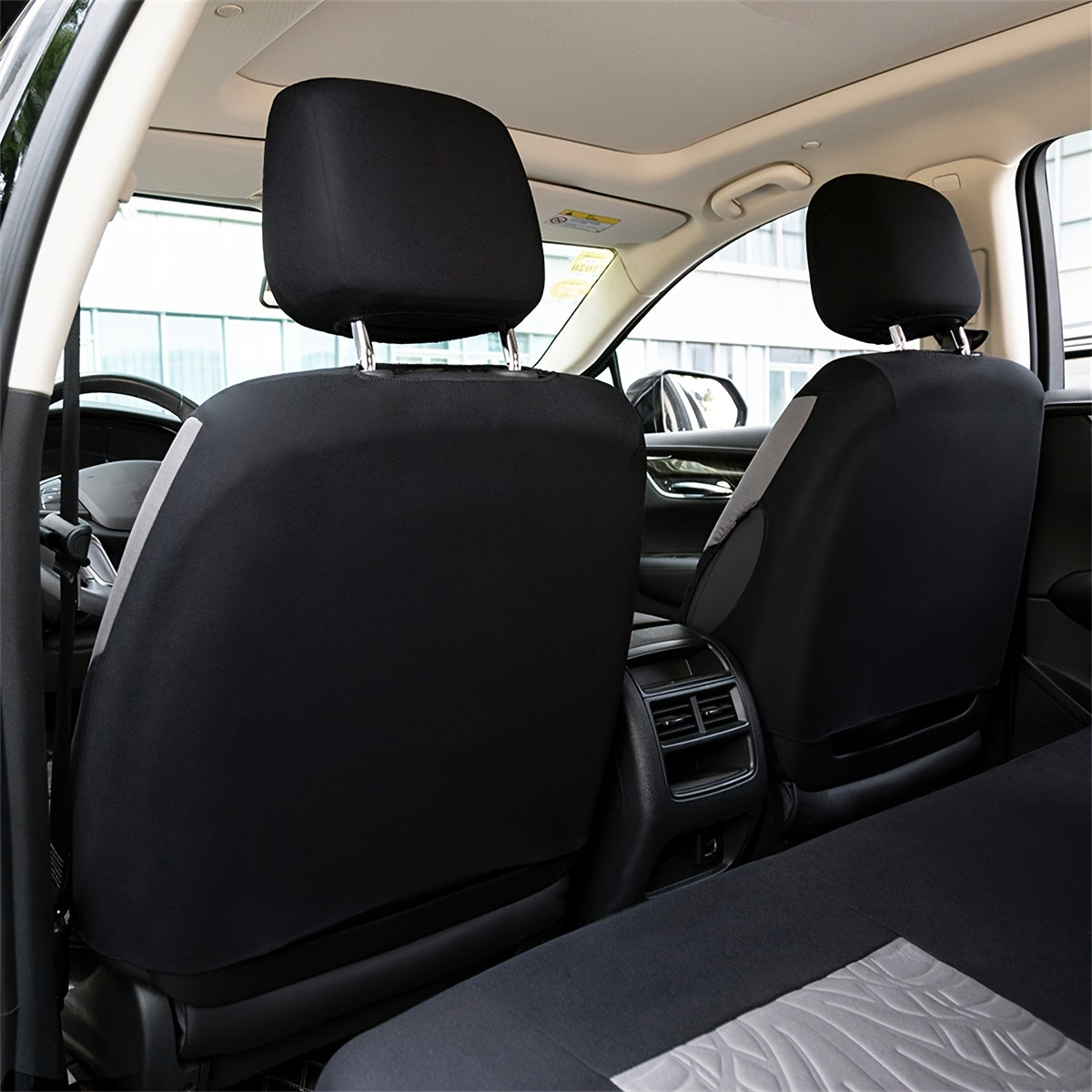 Butterfly Heat Transfer Craft Car Seat Cover for 5 Seats (Universal Type) NovaCart