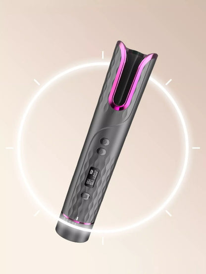 Automatic Rotating Ceramic Hair Curling Iron New Era Fashion LLc