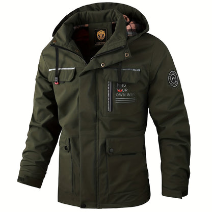 Spring and Summer Men's Fashion Casual Windbreaker Pilot Jacket Outdoor Sports Jacket NovaCart