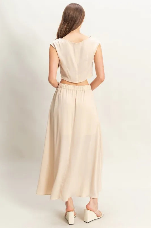 HYFVE Sleeveless Top and Maxi Skirt Set West2East Surf