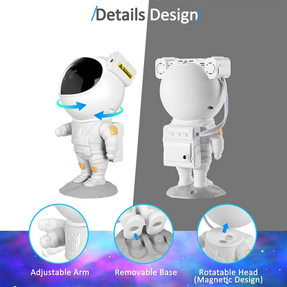 Astronaut Projector Galaxy Starry Sky Night Light Ocean Star LED Lamp Remote New Era Fashion LLc