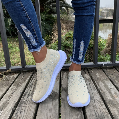 Women's Color block Mesh Platform Breathable Sneakers