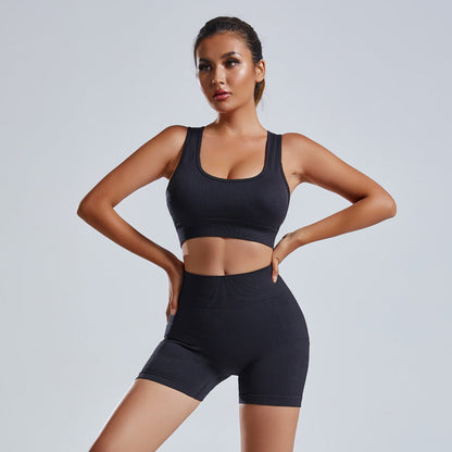 Yoga Set Women's Vest And Shorts FitiqueFit