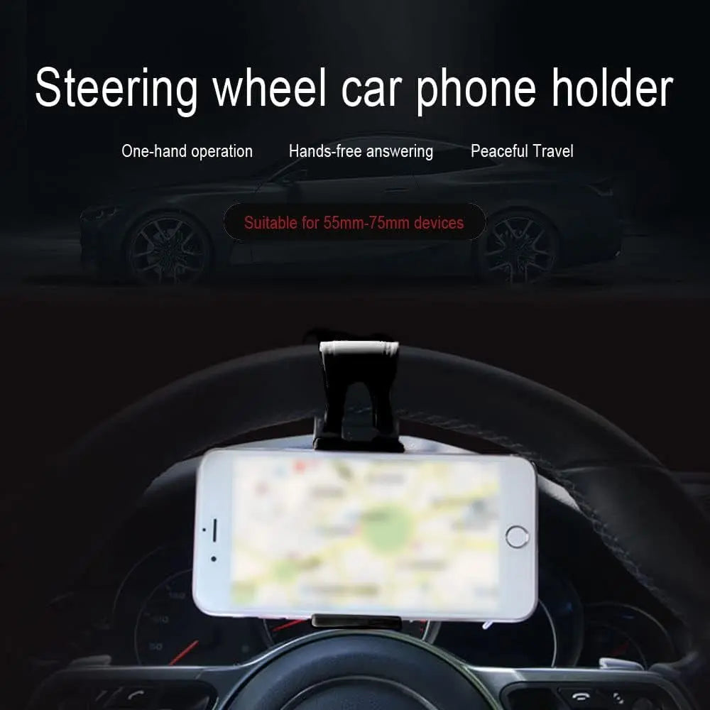 Revolutionize Your Drive with the Adjustable Car Phone Holder - The Ultimate Hands-Free Solution for Your Smartphone!