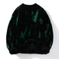 Men's Thick Fleece-lined Sweater for Fall and Winter