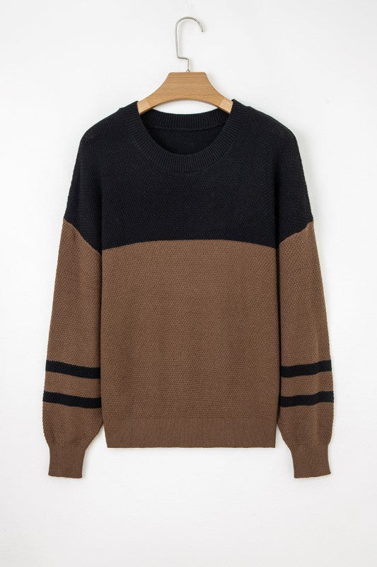 Colorblock Stripe Long Sleeve Sweater Shop Style & More | Fresh Looks, Everyday Deals & Free Shipping