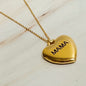 Mama Engraved Heart Pendant Necklace Shop Style & More | Fresh Looks, Everyday Deals & Free Shipping