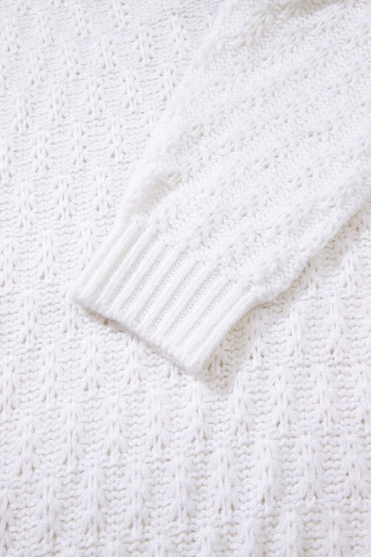 Textured Knit Ribbed Edge V-Neck Sweater Shop Style & More | Fresh Looks, Everyday Deals & Free Shipping