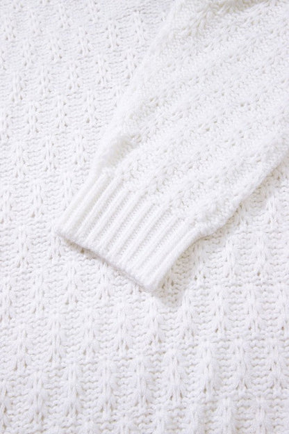 Textured Knit Ribbed Edge V-Neck Sweater Shop Style & More | Fresh Looks, Everyday Deals & Free Shipping