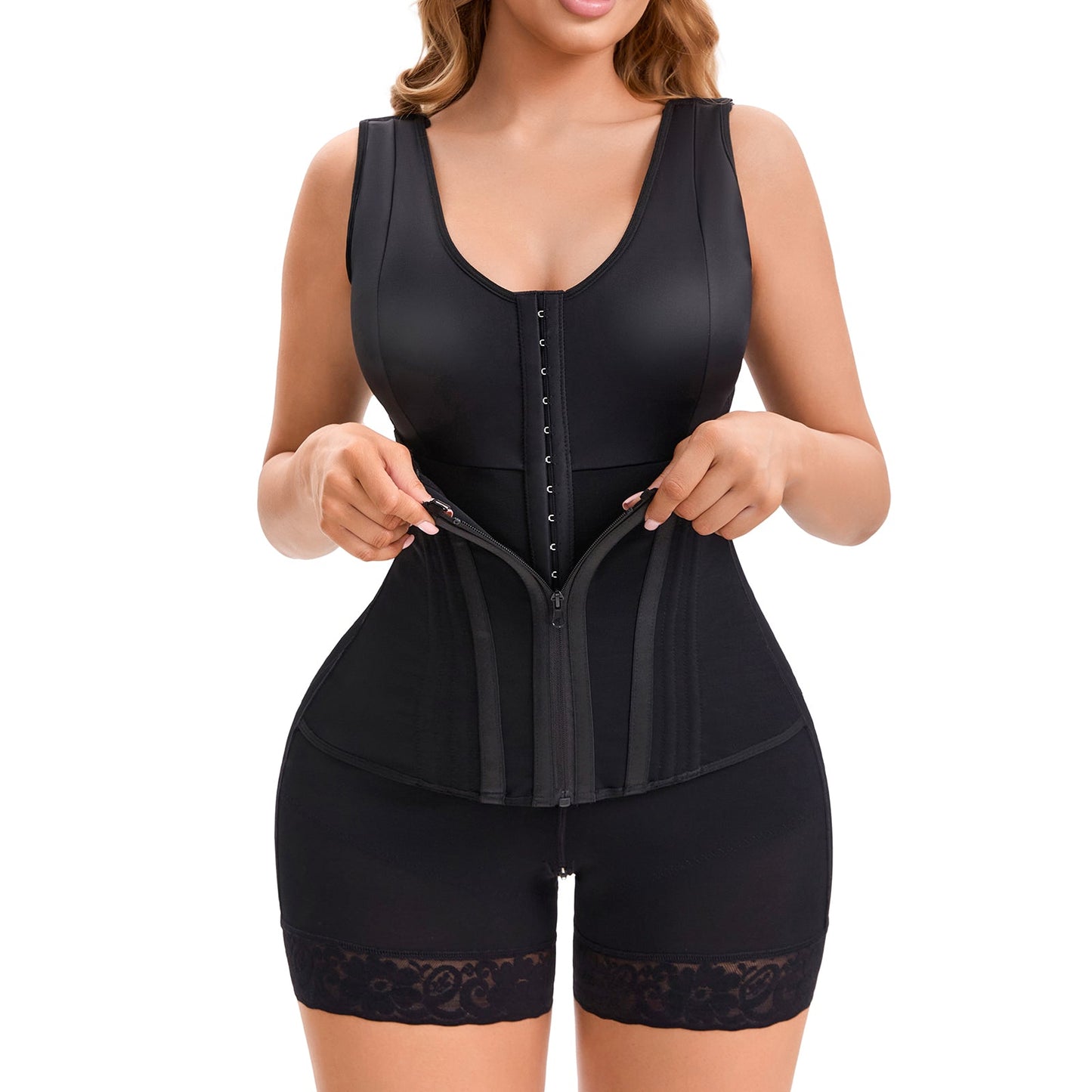 Fajas Colombianas Moldeadoras Overbust Shapewear For Women Tummy Control Full Body Shaper & Butt Lifter Post Surgery Compression Garment See size chart under “more details” The Fashion Celestial