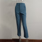 Women's High-Waisted Straight Leg Pants FitiqueFit