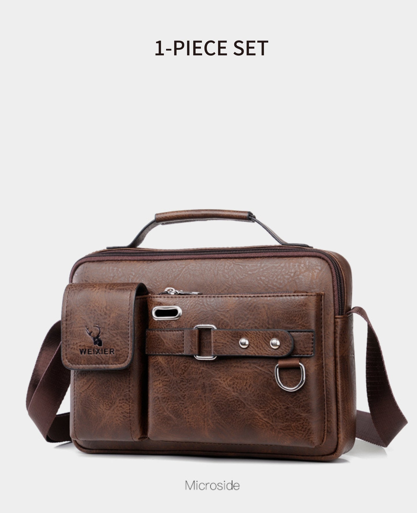 Men's Single-Shoulder Bag, Crossbody Bag, Business Messenger Bag, Shoulder Bag, Handbag, Casual Bag for Men NovaCart