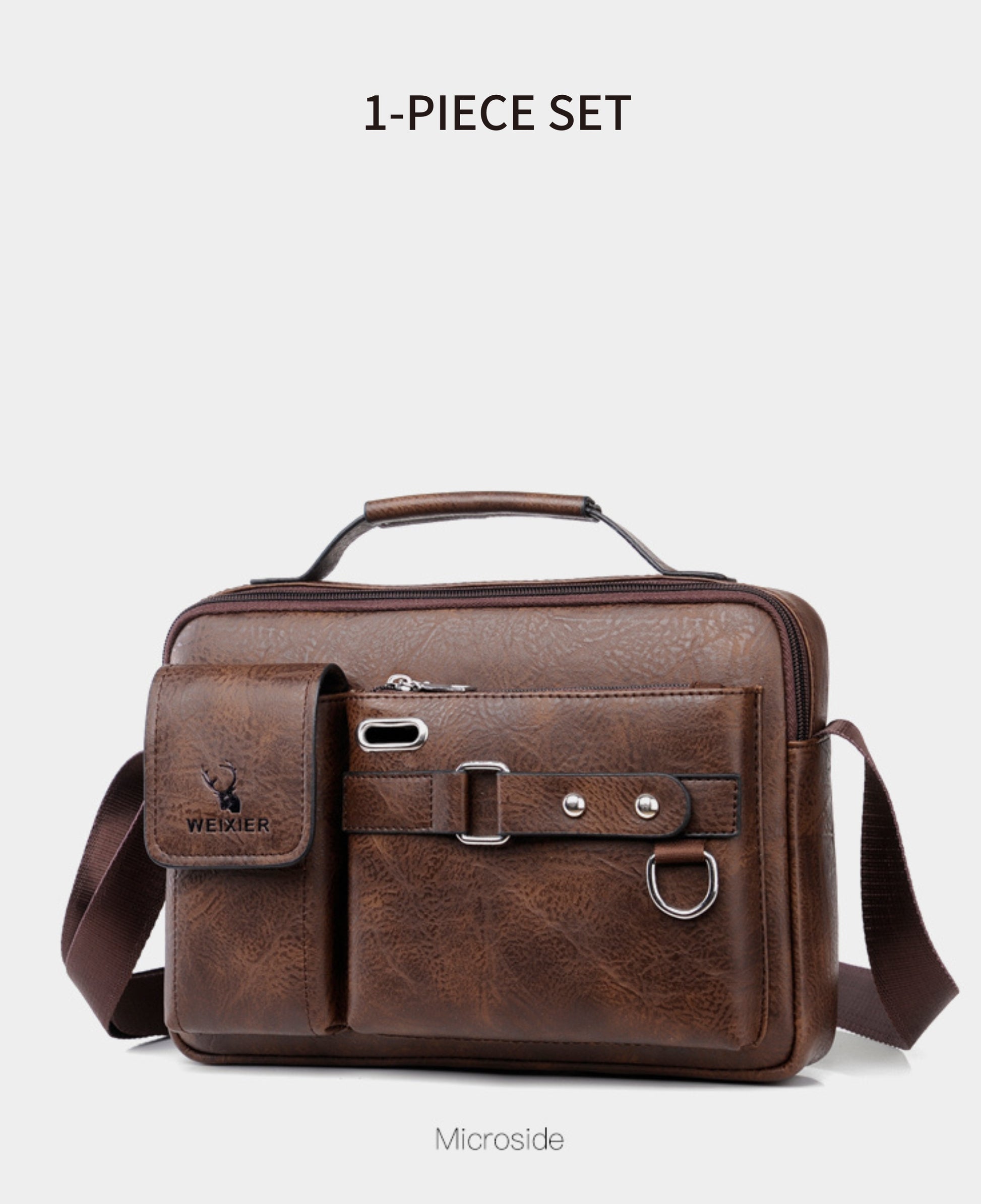 Men's Single-Shoulder Bag, Crossbody Bag, Business Messenger Bag, Shoulder Bag, Handbag, Casual Bag for Men NovaCart