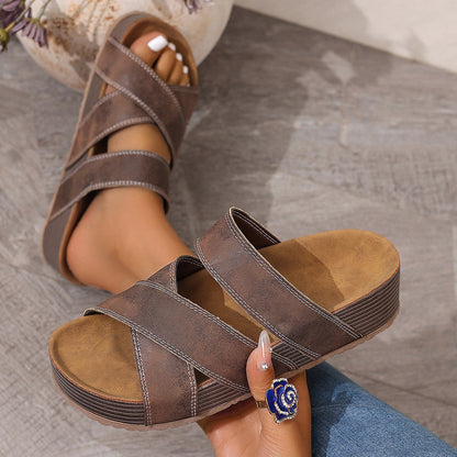 Open Toe Platform Sandals New Era Fashion LLc