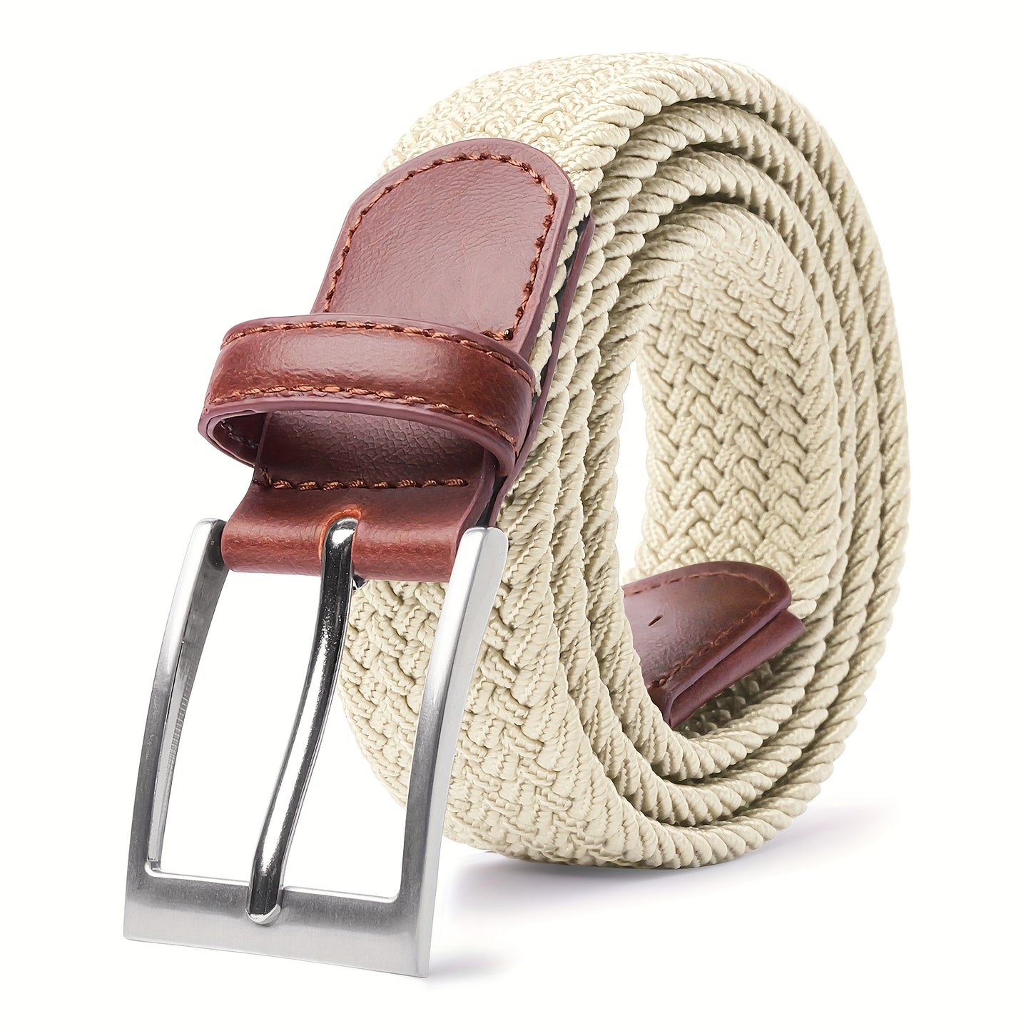 Woven Stretch Belts Made of Braided Elastic for Men And Women, Suitable for Casual Pants, Jeans, And Golf Shirts NovaCart