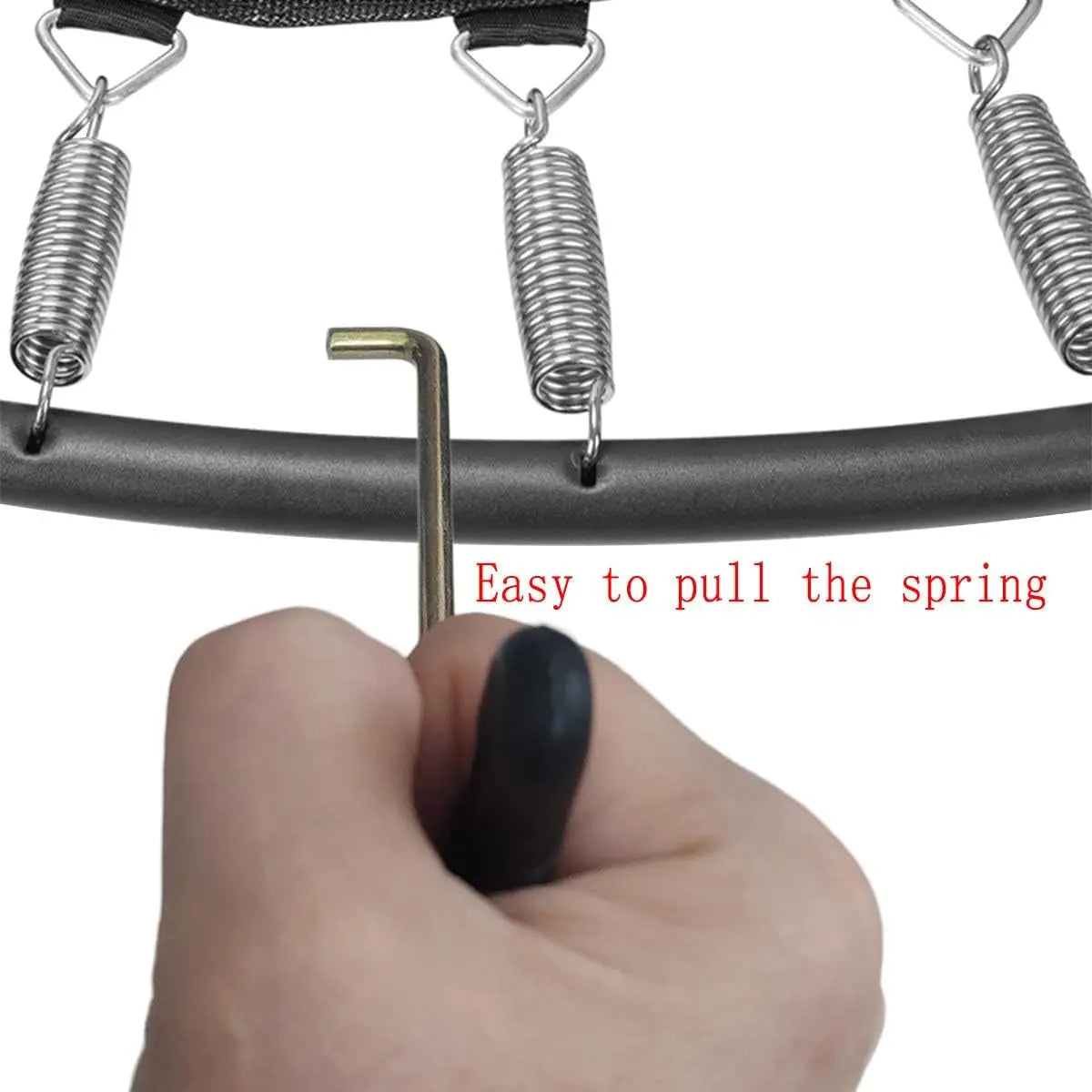 Ultimate Trampoline Spring Pull Tool - Easy Installation & Safe Use for All Your Trampoline Needs
