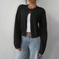 Light Ribbed Button-Up Cardigan FitiqueFit