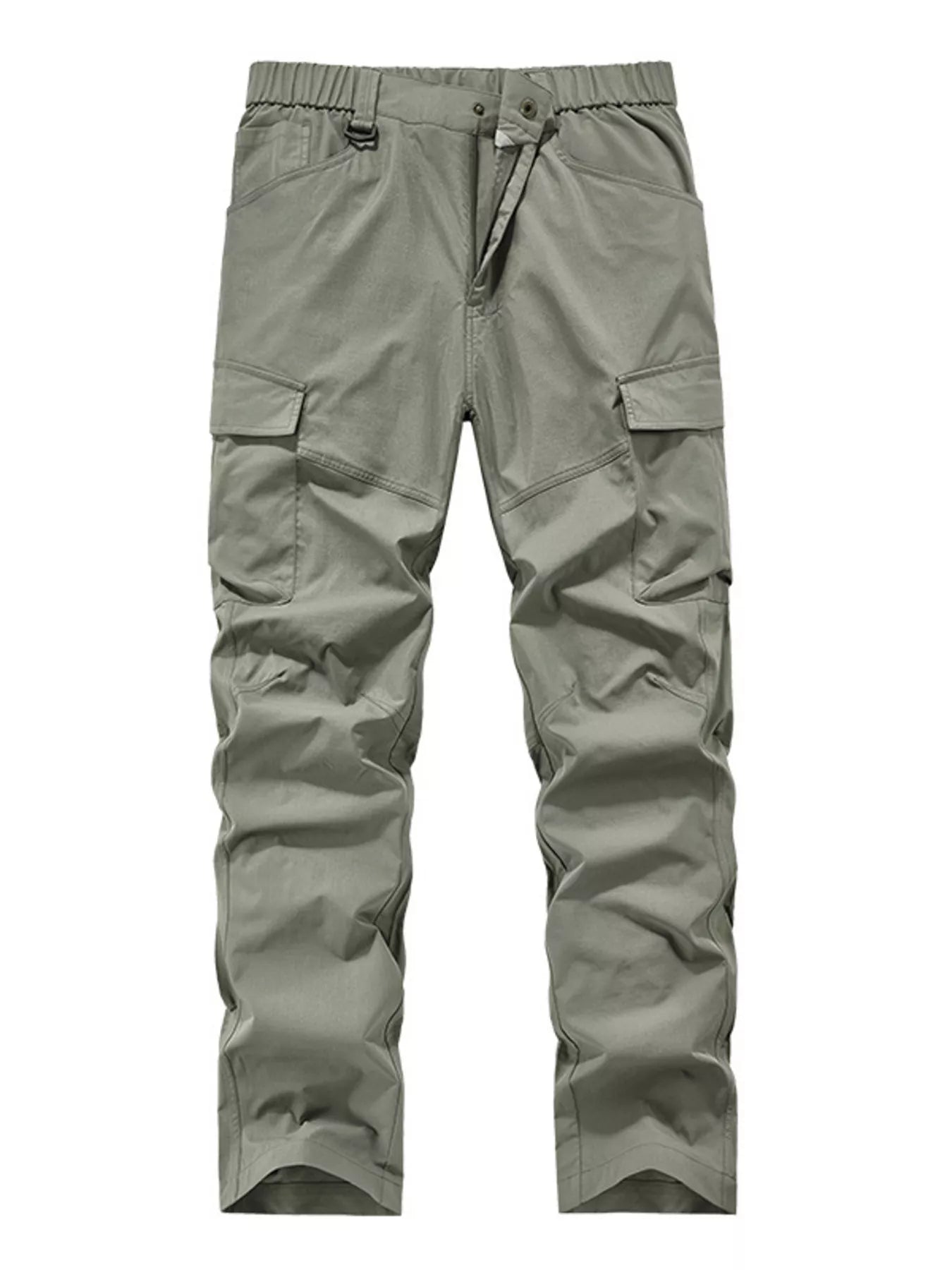 Men's Plus Size Elastic Waist Cargo Pants New Era Fashion LLc