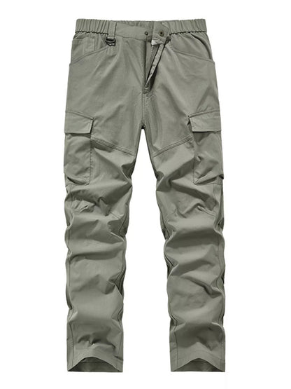 Men's Plus Size Elastic Waist Cargo Pants New Era Fashion LLc