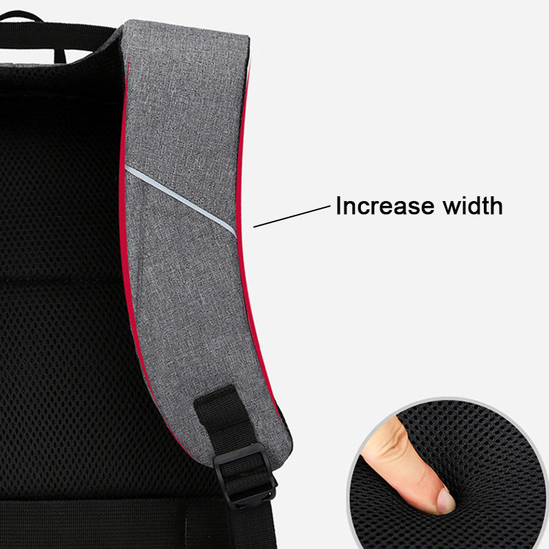 Men's Anti-theft Laptop Backpack, Travel Large Capacity Business Bag Shoulder Bag NovaCart