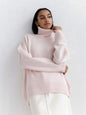 Winter Turtleneck Sweater Ins Solid Color Long Sleeve Pullover Top Women's Clothing Grayceful LLC