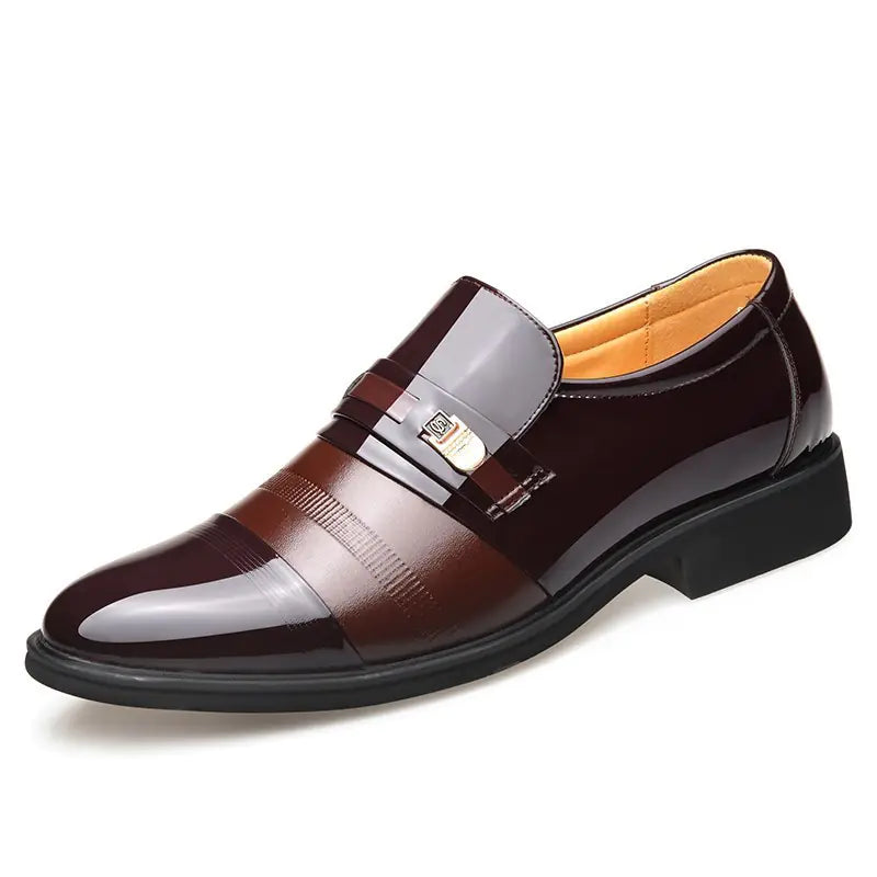 Oversized Men's Leather Shoes