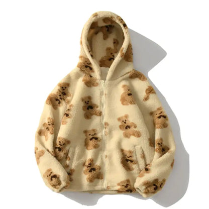 Thickened Hooded Casual Sweatshirt for Autumn & Winter