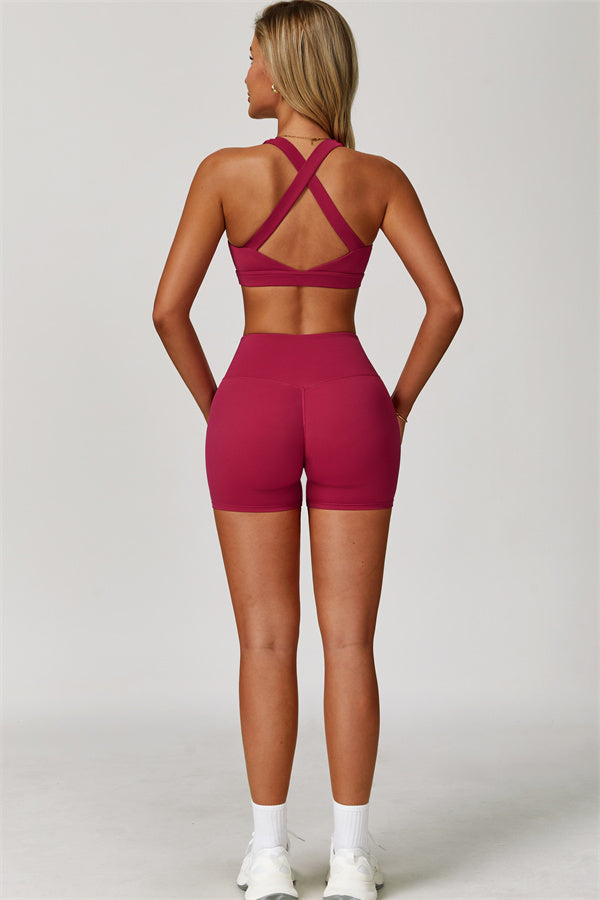 The Eloise Sports Bra Shorts 2-Piece Set Fitglutes Activewear Gymwear Sportswear & Workout Clothes