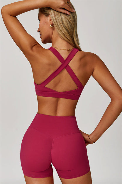 The Eloise Sports Bra Shorts 2-Piece Set Fitglutes Activewear Gymwear Sportswear & Workout Clothes