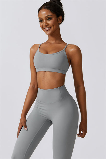 Juno Star Sports Bra Leggings 2-Piece Set Fitglutes Activewear Gymwear Sportswear & Workout Clothes