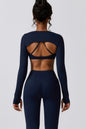 Juno Star Crop Top Sports Bra Leggings 3-Piece Set Fitglutes Activewear Gymwear Sportswear & Workout Clothes