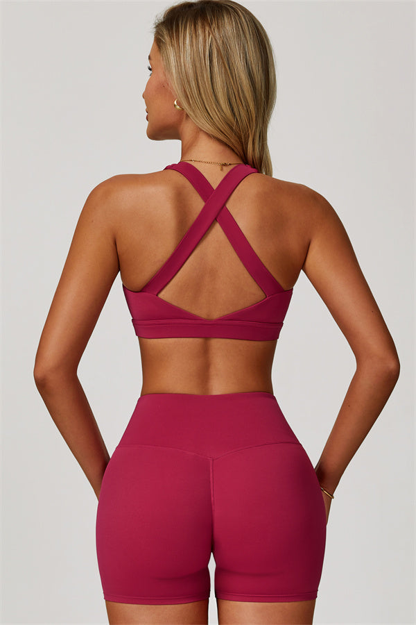 The Eloise Sports Bra Shorts 2-Piece Set Fitglutes Activewear Gymwear Sportswear & Workout Clothes