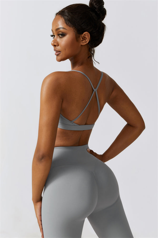 Juno Star Sports Bra Leggings 2-Piece Set Fitglutes Activewear Gymwear Sportswear & Workout Clothes