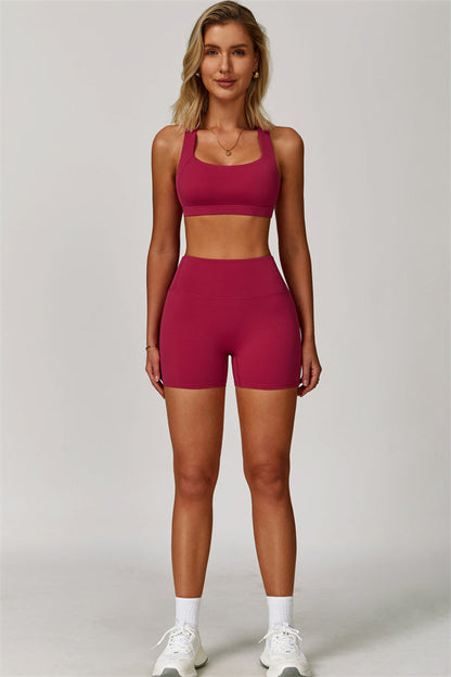The Eloise Sports Bra Shorts 2-Piece Set Fitglutes Activewear Gymwear Sportswear & Workout Clothes