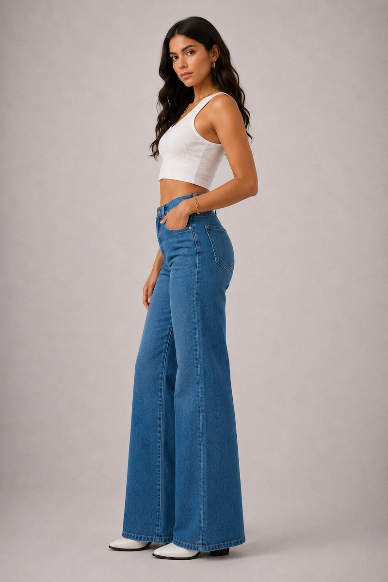 Westside Icon Wide Leg Jean GJG DENIM