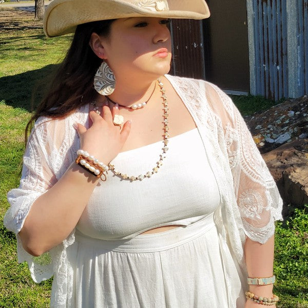 Narrow Cuff with Genuine Freshwater Pearls Shop Style & More | Fresh Looks, Everyday Deals & Free Shipping