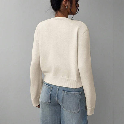 Light Ribbed Button-Up Cardigan FitiqueFit