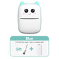 Compact and Colorful Mini Thermal Printer: Bluetooth Wireless Portable Pocket Label Maker for Stickers