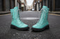 Women’s Chunky Heel Mid-Calf Dr. Style Boots – Large Size Fall & Winter Boot FitiqueFit