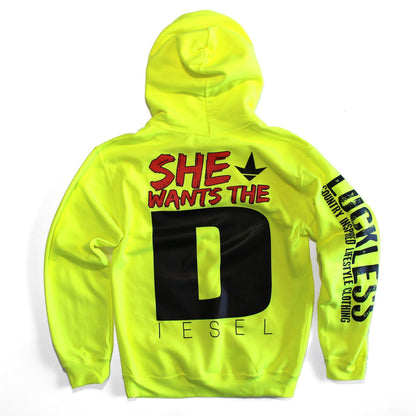 She Wants the Diesel Hoodie Luckless Outfitters