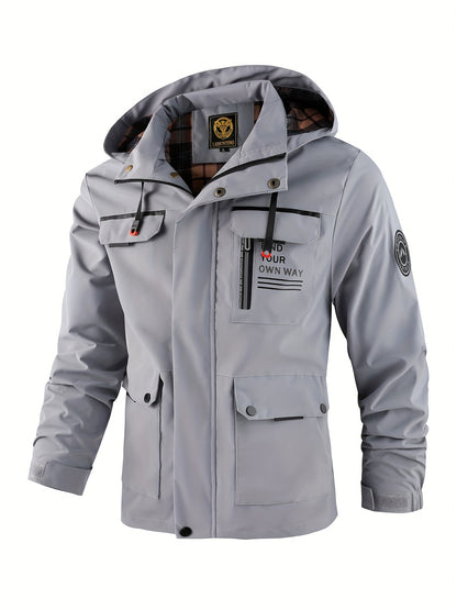 Spring and Summer Men's Fashion Casual Windbreaker Pilot Jacket Outdoor Sports Jacket NovaCart
