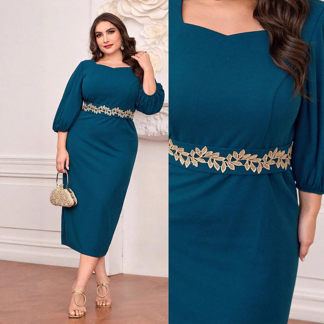 Elegant Graceful Long Dress Women's High-grade Grayceful LLC