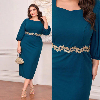 Elegant Graceful Long Dress Women's High-grade Grayceful LLC