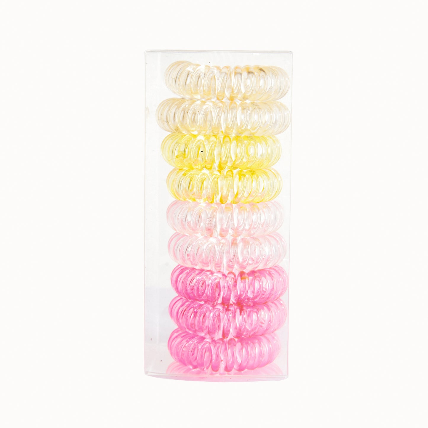 9 Pcs Spiral Hair Ties No Crease, Coil Hair Ties, Phone Cord Hair Ties, Women Ponytail Holder Elastics NovaCart
