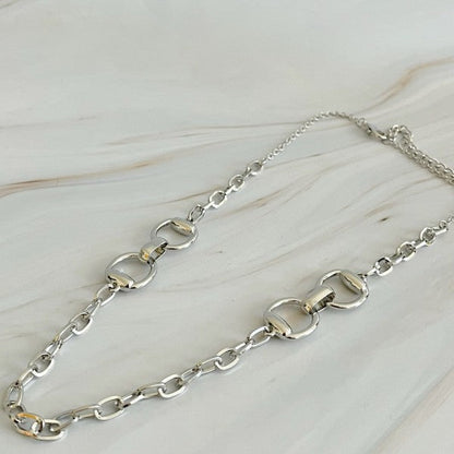 Double Equestrian Chain Necklace Shop Style & More | Fresh Looks, Everyday Deals & Free Shipping