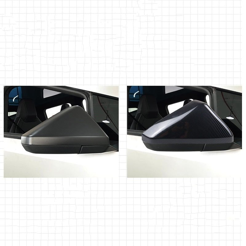 ABS Mirror Covers for Cybertruck | Carbon Fiber Pattern | 2 Finishes | TESERY Tesery Official Store