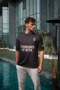 AC Milan Oversized T-shirt with Ribbed Detail Withinblack
