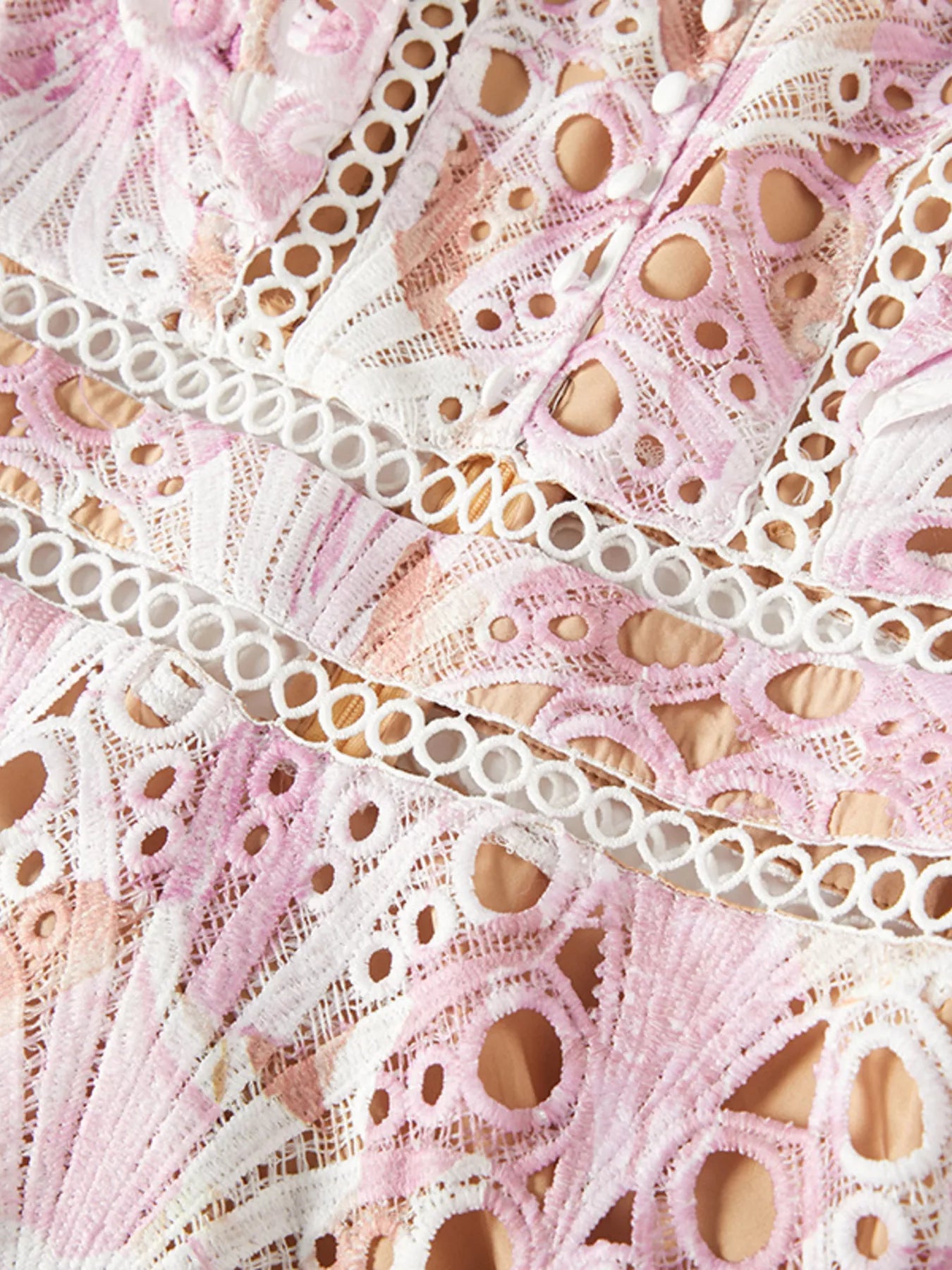 Floral Lace Detail Maxi Dress New Era Fashion LLc